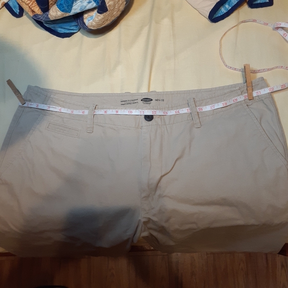 Nwot Old Navy *Broken-In Straight* Chino Colour Rolled Oats 40/32 - Picture 10 of 15